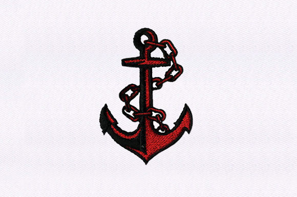 Anchor: A Versatile Embroidery Design