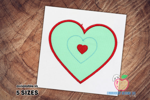 Hands with Heart Applique