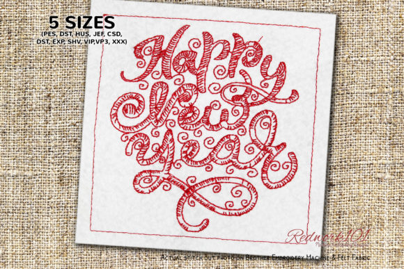 New Year Collage Design