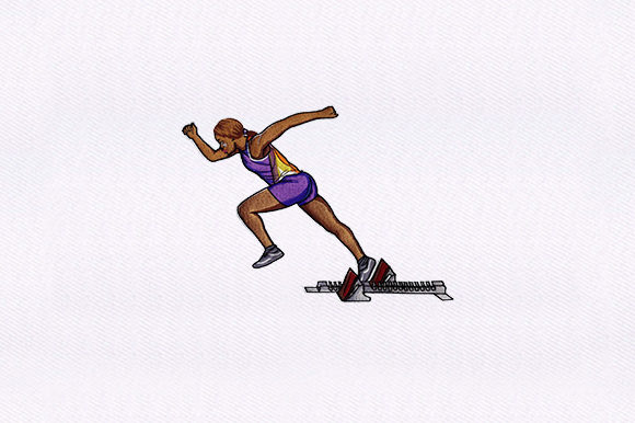 Running Athlete Woman